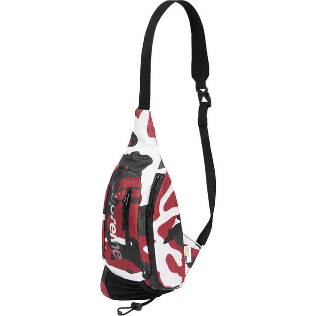 Supreme Sling Bag Red Camo 1