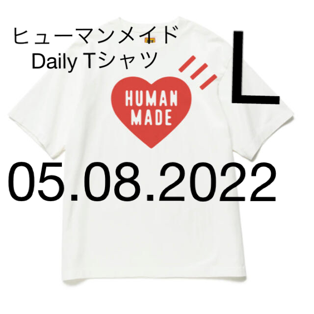 日本未入荷 HUMAN MADEのDAILY ※ノベルティなし T-SHIRT L/S Tシャツ