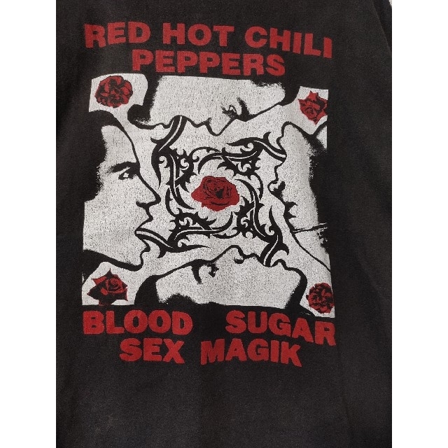 【値下げ不可】古着 90s Red Hot Chili Peppers メンズのトップス(Tシャツ/カットソー(半袖/袖なし))の商品写真