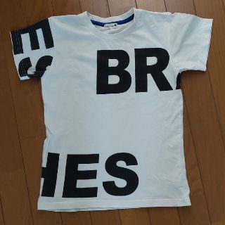 ブランシェス(Branshes)のせり様専用❤️ブランシェス　ロゴTシャツ　140　 白(Tシャツ/カットソー)