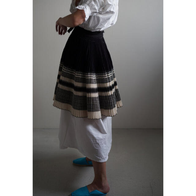 FUMIKA_UCHIDA(フミカウチダ)のvintage  巻きスカート レディースのスカート(ミニスカート)の商品写真