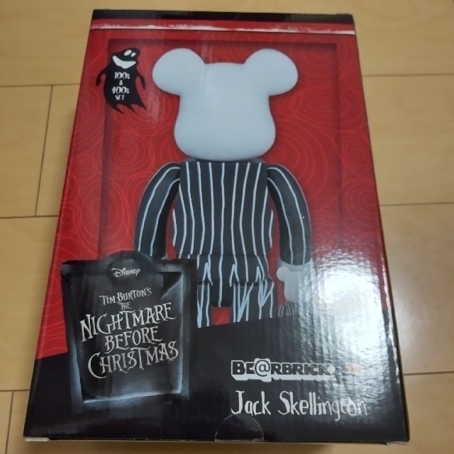 ベアブリック　be@rbrick　ナイトメア　ジャック　400%おもちゃ/ぬいぐるみ