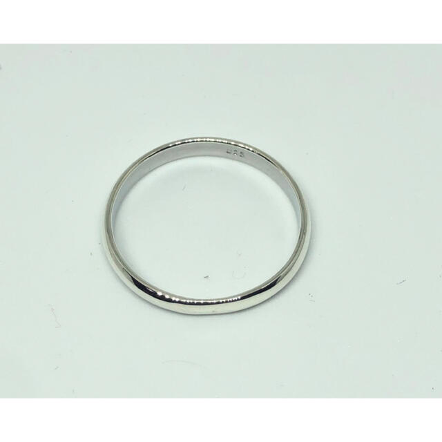 甲丸　シルバー925 リング ラウンドペアシンプル　マリッジ27号かね銀指輪9ね メンズのアクセサリー(リング(指輪))の商品写真