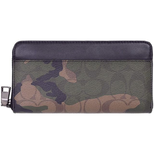 COACH - コーチ長財布 F87189 マホガニー×ダークグリーン