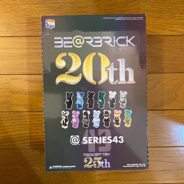 新品 BE@RBRICK SERIES 43 (1BOX)ベアブリック