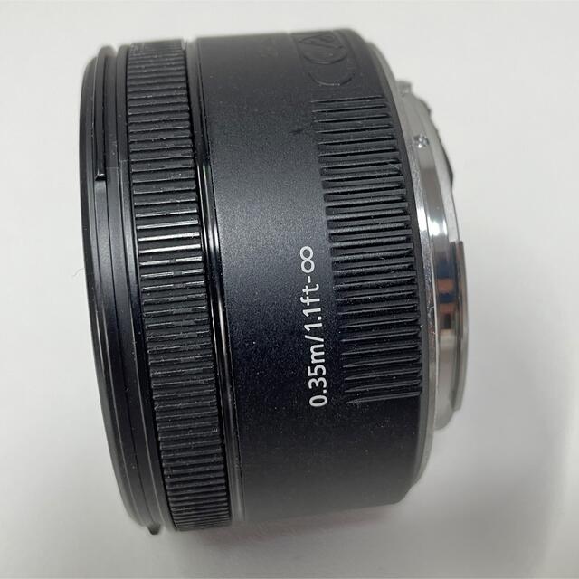 Canon(キヤノン)のレンズ キヤノンEF50mm F1.8 STM 前キャップ無 スマホ/家電/カメラのカメラ(レンズ(単焦点))の商品写真