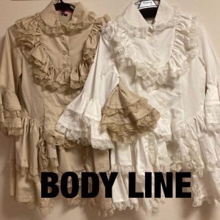 ボディライン(BODYLINE)の【BODY LINE】２色セット*ロリィタ風*メイド*双子コーデ*M*コスプレ(セット/コーデ)