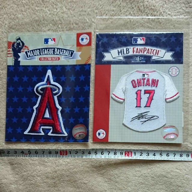 大谷翔平 ロサンゼルスエンゼルス MLB FANPATCH ワッペン