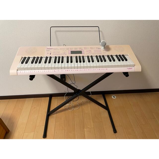 CASIO - カシオLK-115 光ナビゲーションキーボード【スタンド付き】の