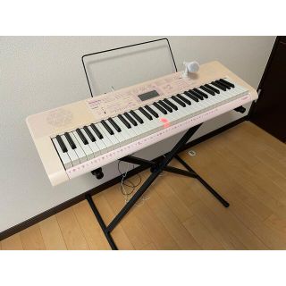 CASIO - カシオLK-115 光ナビゲーションキーボード【スタンド付き】の