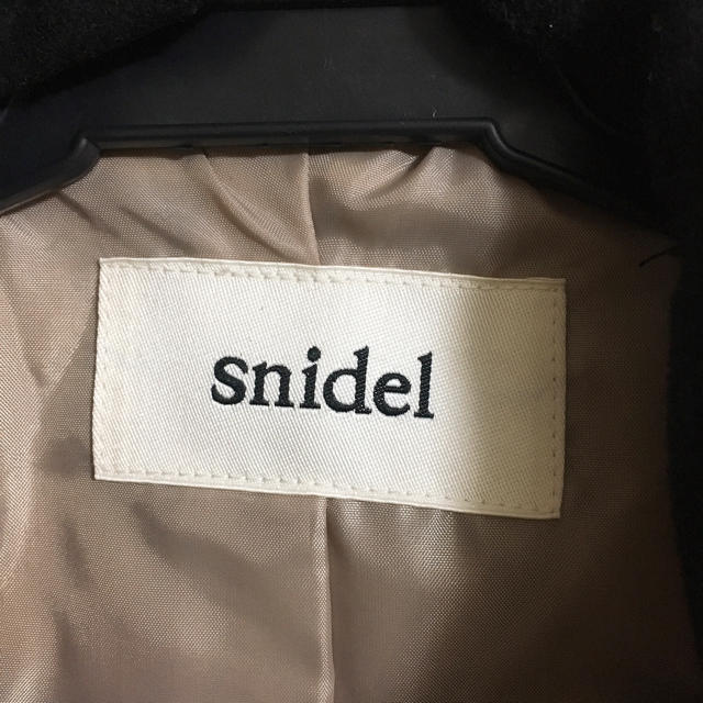 SNIDEL(スナイデル)のsnidel バイカラーコート レディースのジャケット/アウター(ピーコート)の商品写真