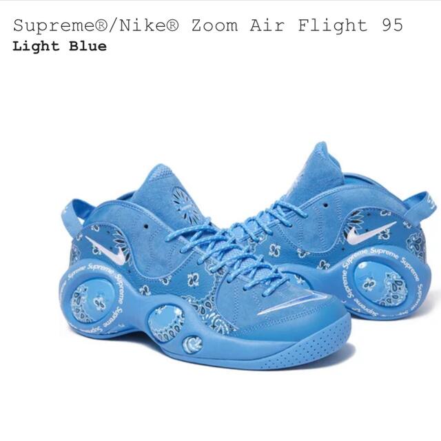 メンズsupreme nike zoom air flight 95