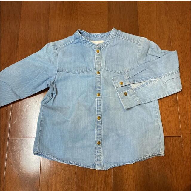 TOMORROWLAND(トゥモローランド)のBOYS&GIRLS  tomorrowland  デニムシャツ キッズ/ベビー/マタニティのキッズ服男の子用(90cm~)(ブラウス)の商品写真