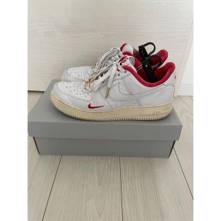 ナイキ(NIKE)のKITH × NIKE AIR FORCE 1 LOW "WHITE/RED"(スニーカー)