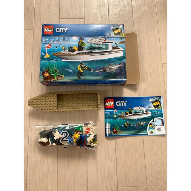 Lego(レゴ)のLEGO City 60221  レゴ　船 キッズ/ベビー/マタニティのおもちゃ(知育玩具)の商品写真