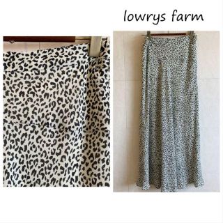 ローリーズファーム(LOWRYS FARM)のローリーズファーム　レオパード柄　ロングスカート(ロングスカート)