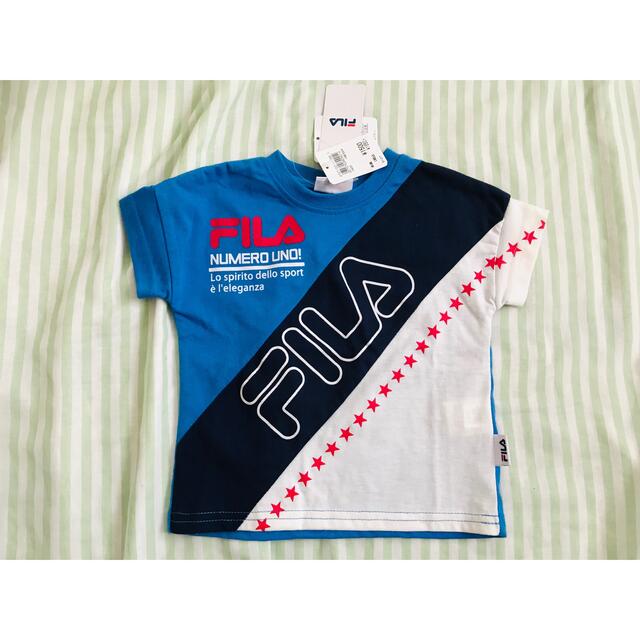 FILA(フィラ)のFILA セットアップ　80 キッズ/ベビー/マタニティのベビー服(~85cm)(Ｔシャツ)の商品写真