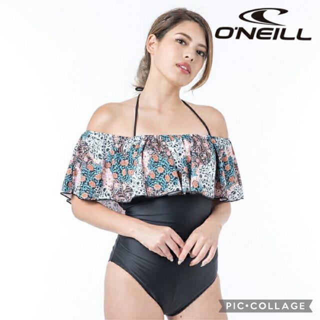 O'NEILL(オニール)の新品未使用品　胸元フリル ワンピース水着  O'NEILL レディースの水着/浴衣(水着)の商品写真