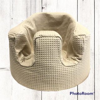 バンボ(Bumbo)の縫製屋さんが作るバンボカバー〜cotton100%カフェオレカラーワッフル仕立て(シーツ/カバー)