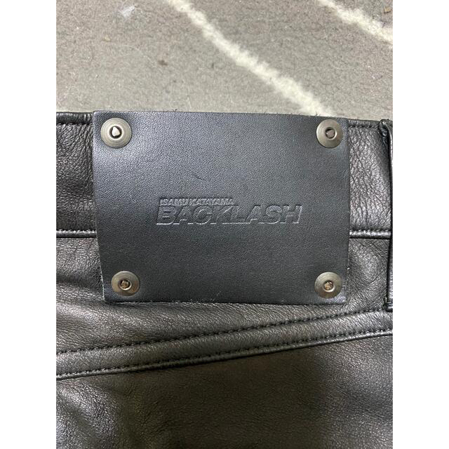 キムタク着私物BACKLASHバックラッシュディアスキンレザーパンツ キムタク着私物BACKLASHバックラッシュディアスキンレザーパンツ