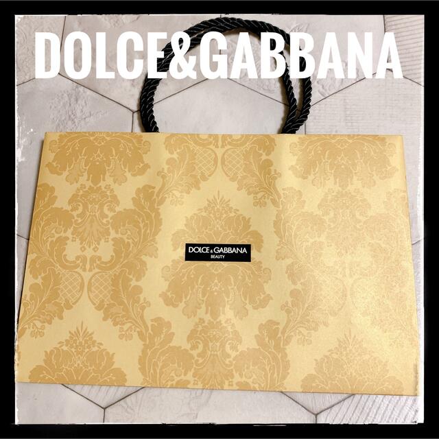 DOLCE&GABBANA(ドルチェアンドガッバーナ)のドルチェ&ガッバーナ　ショッパー　紙袋 レディースのバッグ(ショップ袋)の商品写真