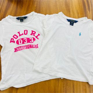 ポロラルフローレン(POLO RALPH LAUREN)のラルフローレン  Tシャツ 3T 100 2枚セット　まとめ売り(Tシャツ/カットソー)