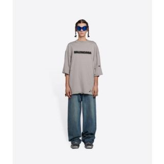 バレンシアガ(Balenciaga)のバレンシアガ BALENCIAGA スプレーロゴT xxs(Tシャツ/カットソー(半袖/袖なし))