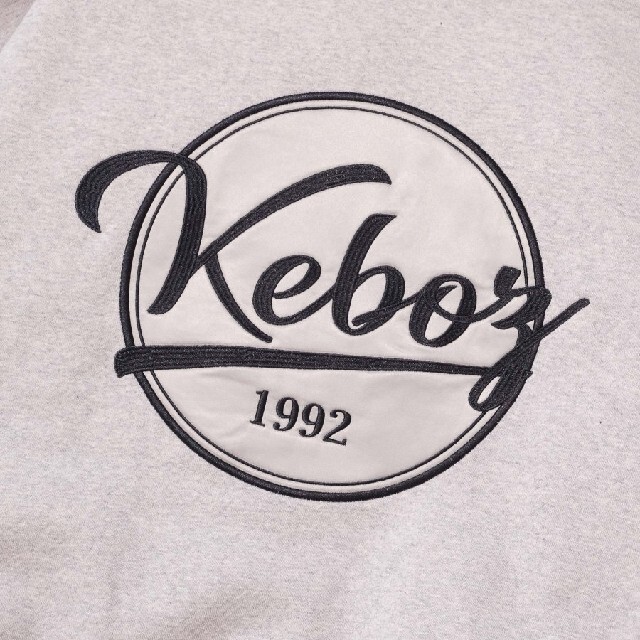 KEBOZ BB LOGO SWEAT VARSITY JACK  GRAY