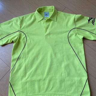 ミズノ(MIZUNO)のミズノ＊テニスウェア＊蛍光イエロー＊Sサイズ(ウェア)