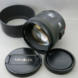 コニカミノルタ(KONICA MINOLTA)のミノルタ　AF85mmF1.4G(レンズ(単焦点))