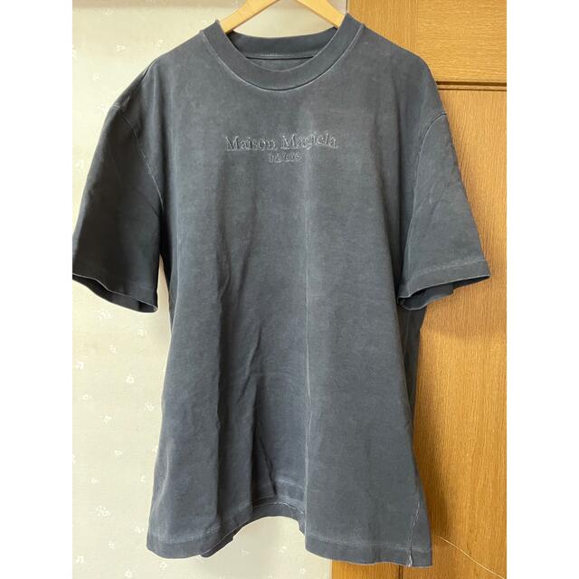 トップスMaison Margiela 20aw エンブロイダード ロゴ Tシャツ