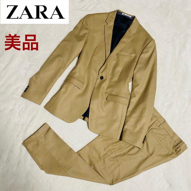 ZARA(ザラ)の【美品】ZARA ザラ　COOL COMFORT セットアップスーツ　完売品 メンズのスーツ(セットアップ)の商品写真