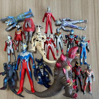 バンダイ(BANDAI)のウルトラマン　ソフビセット(特撮)