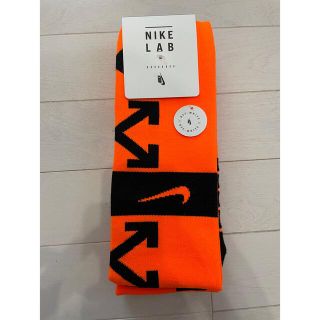 オフホワイト(OFF-WHITE)のoff-white Nikelab ソックス オレンジ(ソックス)