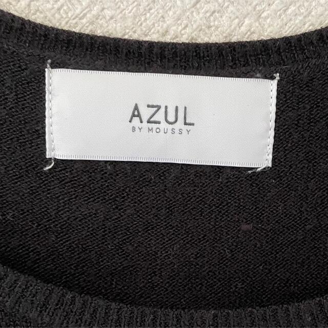 AZUL by moussy(アズールバイマウジー)のAZUL  薄ニット レディースのトップス(ニット/セーター)の商品写真