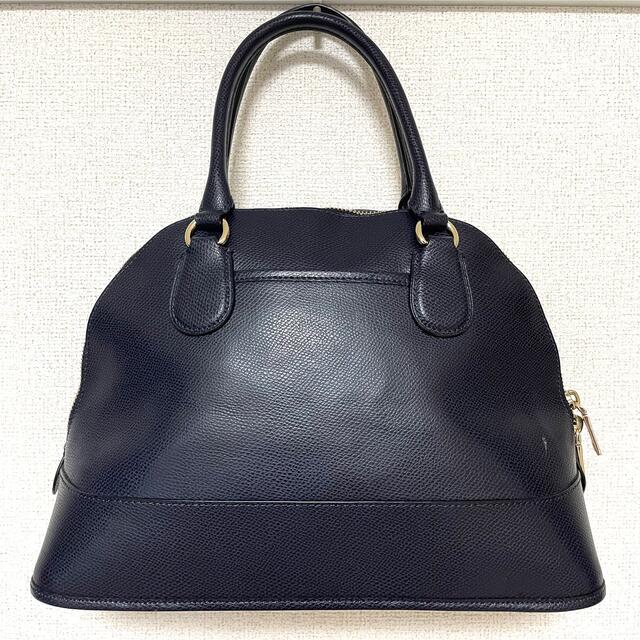 COACH(コーチ)の【美品】COACH コーチ ハンドバッグ ショルダーバッグ 2way ネイビー レディースのバッグ(ハンドバッグ)の商品写真