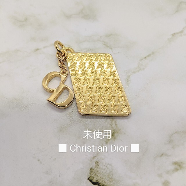 Christian Dior - 希少 ディオール Dior スクエア プレート タグ トップ 未使用の通販 by re's shop