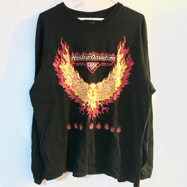 Harley Davidson(ハーレーダビッドソン)のHARLEY DAVIDSON ロンT ハーレー　ダビッドソン　Tシャツ　長袖 メンズのトップス(Tシャツ/カットソー(七分/長袖))の商品写真