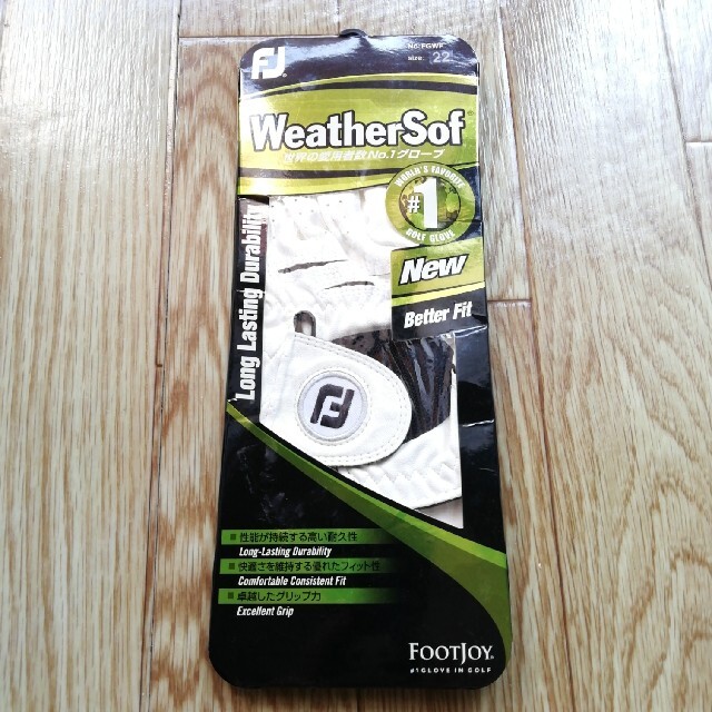 FootJoy(フットジョイ)のweathersof 世界の愛用者数Ｎｏ．1グローブ スポーツ/アウトドアのゴルフ(その他)の商品写真