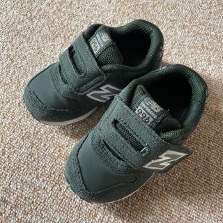 ニューバランス(New Balance)のニューバランス　スニーカー　13cm ダークグリーン(スニーカー)