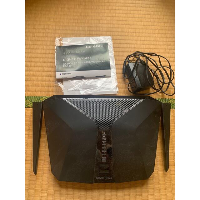 NETGEAR NIGHTHAWK WIFIルーター AX3000 RAX40 スマホ/家電/カメラのPC/タブレット(PC周辺機器)の商品写真