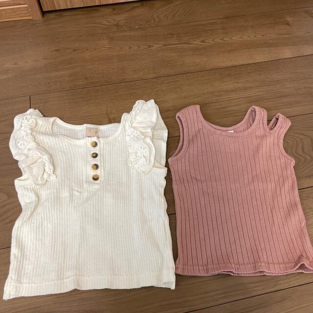 petit main(プティマイン)のpetit main BREEZE 90cm トップスセット売り キッズ/ベビー/マタニティのキッズ服女の子用(90cm~)(Tシャツ/カットソー)の商品写真