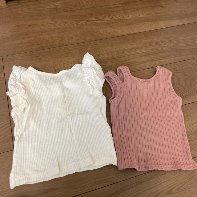 petit main(プティマイン)のpetit main BREEZE 90cm トップスセット売り キッズ/ベビー/マタニティのキッズ服女の子用(90cm~)(Tシャツ/カットソー)の商品写真