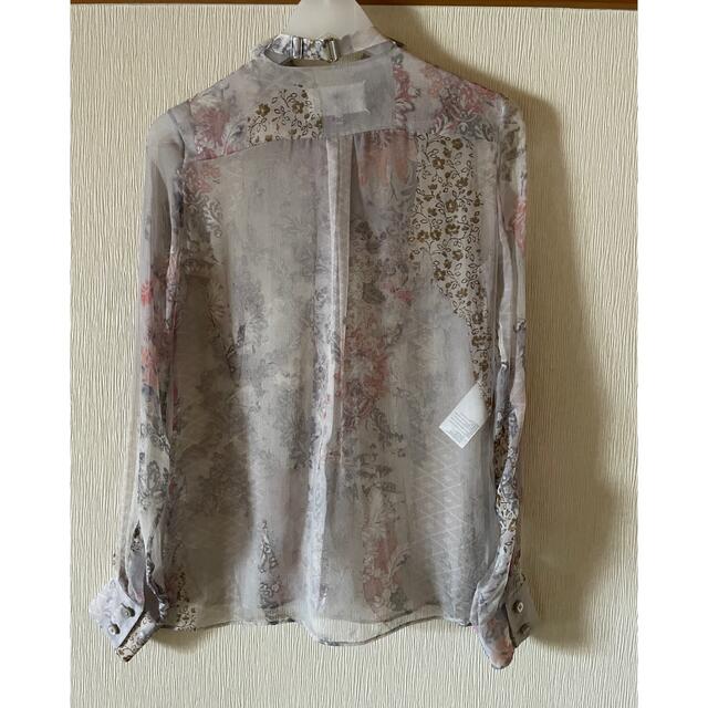 Maison Martin Margiela(マルタンマルジェラ)の売り切りMaison Margiela  花柄シースルーシャツ レディースのトップス(シャツ/ブラウス(長袖/七分))の商品写真