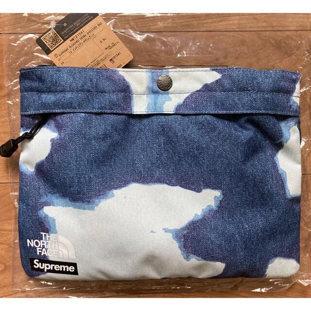 メンズsupreme north face bleached shoulder bag