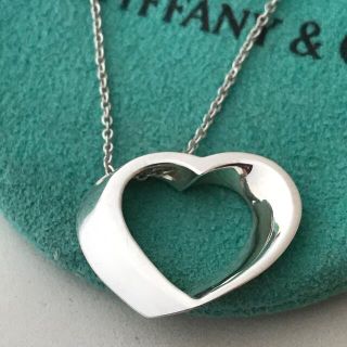 Tiffany ジオメトリックハート　ネックレス 希少