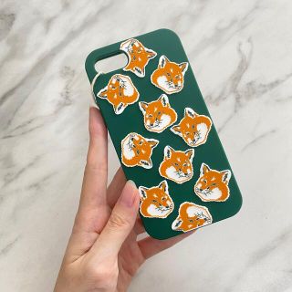 メゾンキツネ(MAISON KITSUNE')の【新品】Maison Kitsune メゾンキツネ iPhoneケース(iPhoneケース)