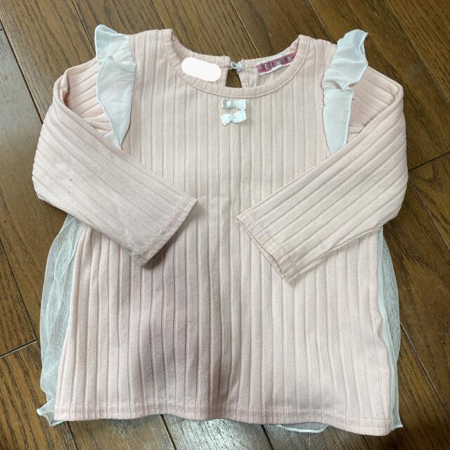 BELLWINK トップス チュニック 90cm キッズ/ベビー/マタニティのキッズ服女の子用(90cm~)(Tシャツ/カットソー)の商品写真