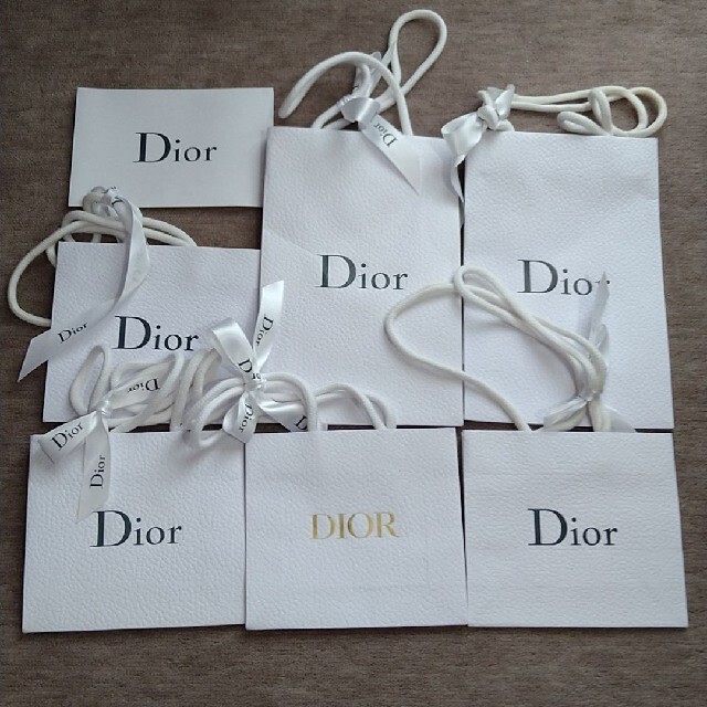 Dior - Dior ショッパー 6枚セット オマケ付きの通販 by miyopink's shop｜ディオールならラクマ