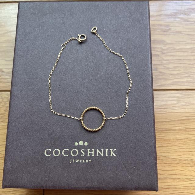 COCOSHNIK(ココシュニック)のK10  ココシュニック　ブレスレット レディースのアクセサリー(ブレスレット/バングル)の商品写真